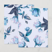 Aquarellfarbene Blume 10 Postkarte (Vorne/Hinten)