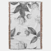 Aquarellfarbene Blume 12 Decke (Vorderseite Vertikal)