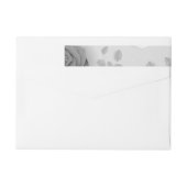 Aquarellfarbene Blume 15 (Rückseite)