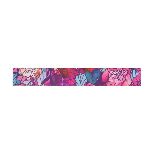 Aquarellfarbene Blume 16 (Person)