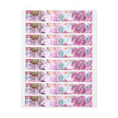 Aquarellfarbene Blume 19 (Bogen)