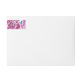 Aquarellfarbene Blume 19 (Vorderseite)