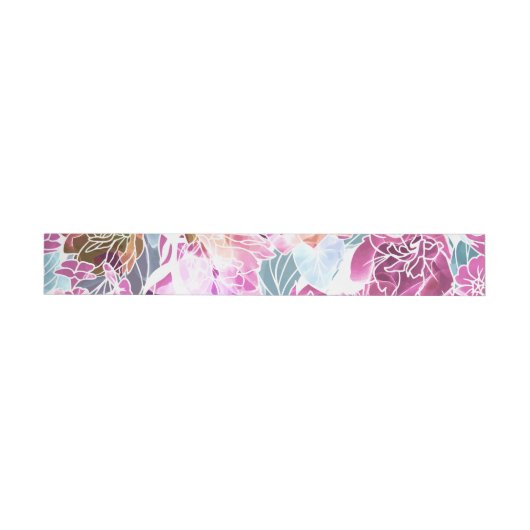 Aquarellfarbene Blume 19 (Person)