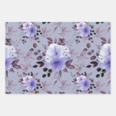 Aquarellfarbene Blume 27 Geschenkpapier Set (Vorderseite 2)