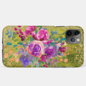 Aquarellfarbene Blume Bouquet Case-Mate iPhone Hülle (Rückseite (Horizontal))