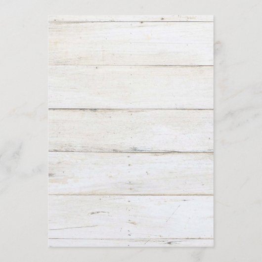 Aquarellfarbene Blume, Brautparty aus Holz Einladung (Rückseite)