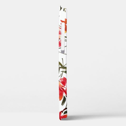 Aquarellfarbene Blume, handgezeichnet nahtloses Mu Case-Mate iPhone Hülle (Rückseite / Links)