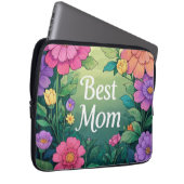 Aquarellfarbene Blume Laptopschutzhülle (Vorne Rechts)