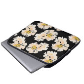 Aquarellfarbene Blume Laptopschutzhülle (Vorne Knopf)