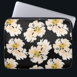 Aquarellfarbene Blume Laptopschutzhülle<br><div class="desc">Aquarellfarbene Blume Blush-Peongs Design ideal für jeden Anlass</div>