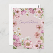Aquarellfarbene Blume, Zwiebeln, Anemone, Milchpro
