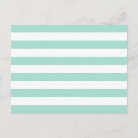 Aquarellfarbene Blumenminze Grüne Wörter der Raten Hinweiskarte (Rückseite)