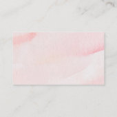 Aquarellfarbene Bugband Babyduschbücher für Kinder Begleitkarte (Rückseite)