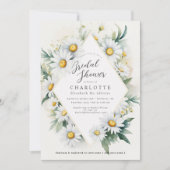 Aquarellfarbene Diamantdusche Brautdusche Einladun Einladung (Vorderseite)
