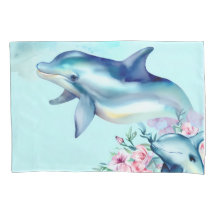 Aquarellfarbene Dolphin