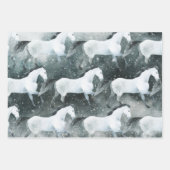 Aquarellfarbene Elegante Schneewittchen Geschenkpapier Set (Vorderseite)