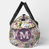 Aquarellfarbene Exotic Floral Lilien LilLarge Duffle Bag (Rechts)