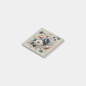 Aquarellfarbene Frühlings- und Sommerdesign Post-it Klebezettel (angewinkelt)