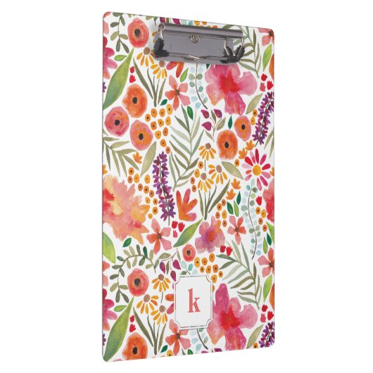 Aquarellfarbene Klappe Klemmbrett (Rechts)