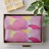 Aquarellfarbene, lebhafte, lackierte Frühlingsblum Seidenpapier (Geschenk)