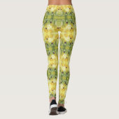 Aquarellfarbene Leggings (Rückseite)