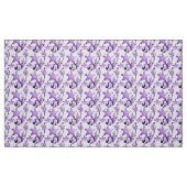 Aquarellfarbene Lila Seesterne & Seashells Stoff (Fat Quarter (45,7 x 55,9 cm))