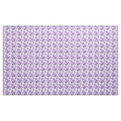 Aquarellfarbene Lila Seesterne & Seashells Stoff (Yard (91,4 cm))