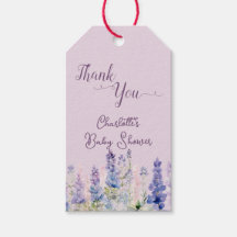 Aquarellfarbene Lupine Blume Kinderdusche