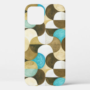 Aquarellfarbene, moderne geometrische, nahtlose Fl Case-Mate iPhone Hülle