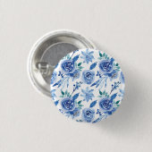 Aquarellfarbene, nahtlose Muster in Pastellfarben  Button (Vorne & Hinten)