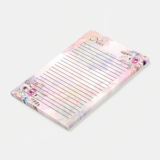 Aquarellfarbene Notizen nach dem Ende (angewinkelt)