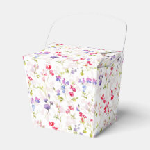 Aquarellfarbene Platterbsen hübsch