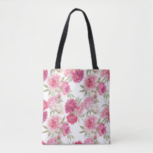 Aquarellfarbene Rosa Zitronen: Blumengeschmack Tasche