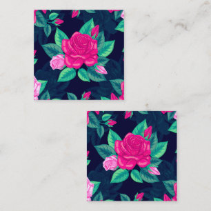 Aquarellfarbene Rose 13 Mitteilungskarte