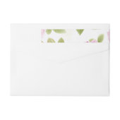 Aquarellfarbene Rose 19 (Rückseite)