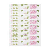 Aquarellfarbene Rose 19 (Bogen)