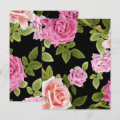 Aquarellfarbene Rose 20 Postkarte (Vorne/Hinten)