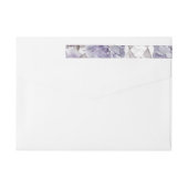 Aquarellfarbene Rose 28 (Rückseite)