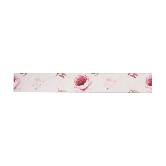 Aquarellfarbene Rose 30 (Person)