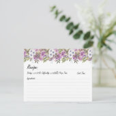 Aquarellfarbene Rose Personalisiert Blumenfamilien (Stehend Vorderseite)