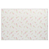 Aquarellfarbene Rote Rosen Handgestrichen Stoff (Yard (91,4 cm))