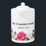 Aquarellfarbene, sanfte, rosa, weiße Rosen - Illus<br><div class="desc">Entworfen auf der Grundlage meiner Aquarellbild Blume Portrait von weißen Rosen 'ballerina' mit ihren blassrosa Farben und lebhaften rosa Rose,  mit vielen Rose Knospen bereit zu blühen und umgeben von dunkelgrünem Blattwerk um sie herum. Das Design hat einen schlichten,  weißen Hintergrund. Karo aus meinem Shop für passende Artikel!</div>
