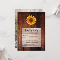 Aquarellfarbene Sonnenblume Land Hochzeit UAWG