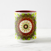 Aquarellfarbene Tasse (Zentrum)