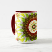 Aquarellfarbene Tasse (Vorderseite Links)