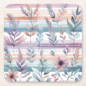 Aquarellfarbene Untersetzer (Vorderseite)