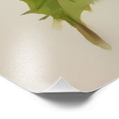 Aquarellfarbene Vogelkunst - Handgemalt Fotodruck (Ecke)