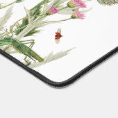 Aquarellfarbene Wildblume Insekten Blumengarten Schreibtischunterlage (Ecke)