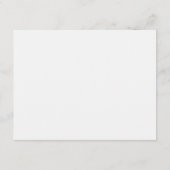 Aquarellfarbene Wildblumen Blühen der Windeln Begleitkarte (Rückseite)