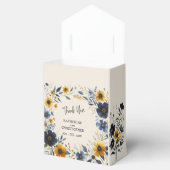 Aquarellfarbene Wildblumen Elegante Hochzeit Viele Geschenkschachtel (Geöffnet)